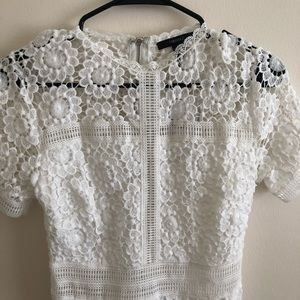 Forever 21 White Lace Dress NWT